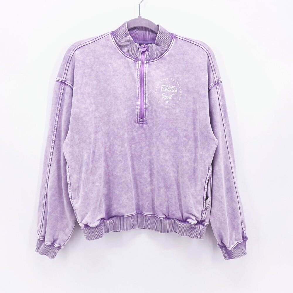 Fabletics Terry Half Zip Sweatshirt